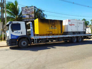 Transporte de equipamentos